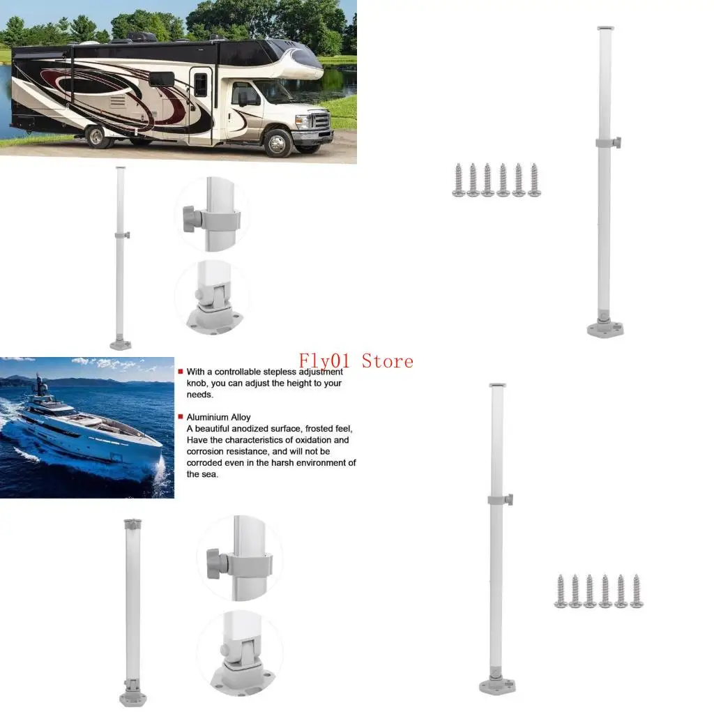 

Регулируемая высота столовая нога с мощностью 150 кг для лодок для яхт -патио.