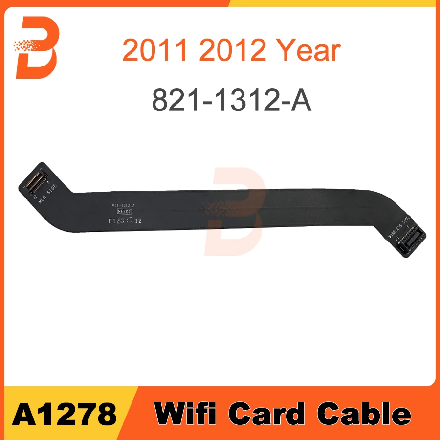 Original WiFi Bluetooth Card Flex Cable 821-1312-A For MacBook Pro 13