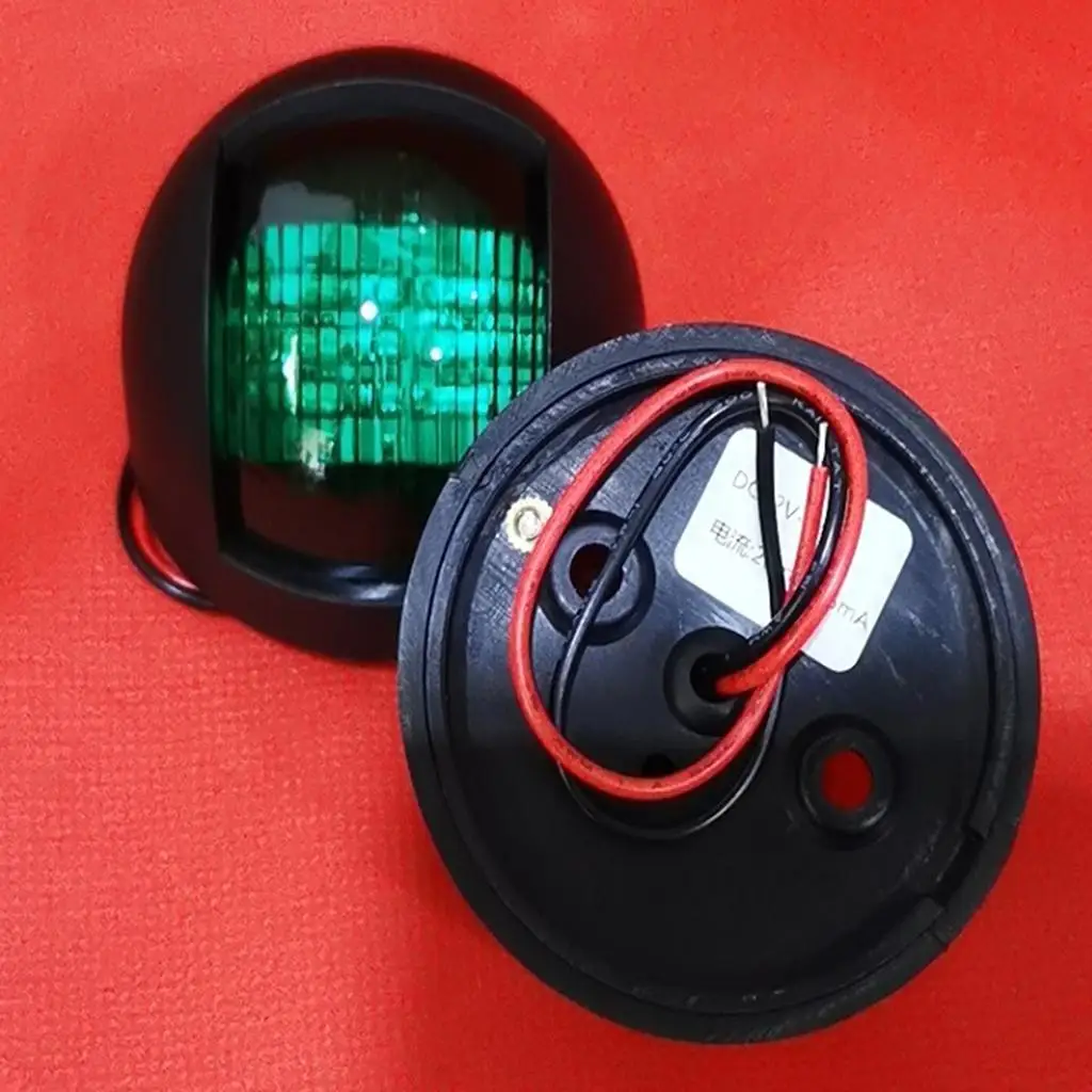 

LED Navigation Waterproof Lamp ABS Plastic Anchor Signal Marine Boat Lights 12V 24V for Yacht Sailing Use