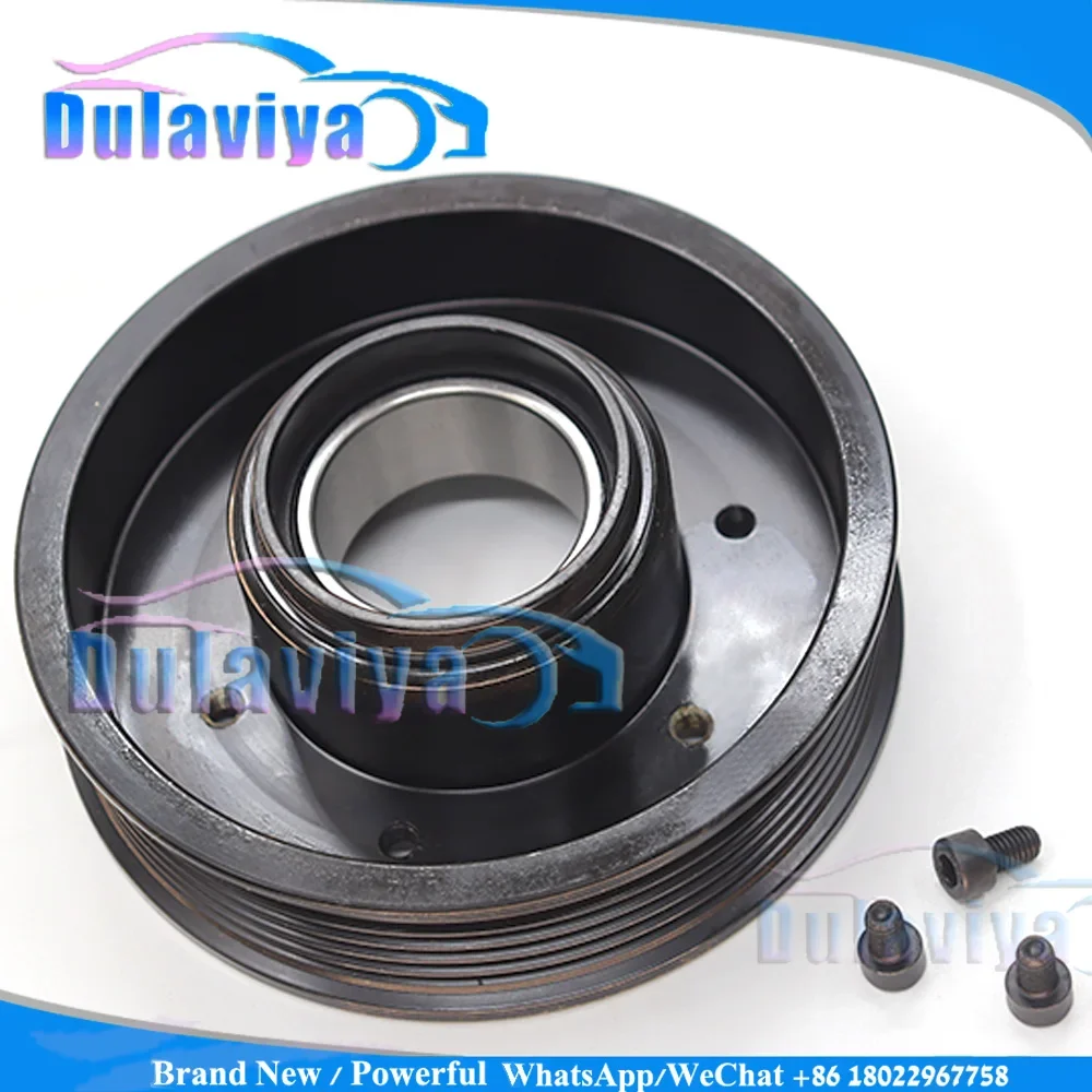 AC Compressor Clutch Pulley for VW TOURAN BEETLE TIGUAN CRAFTER SHARAN VENTO TRANSPORTER V 5Q0820803 5Q0820803K 5Q0816803