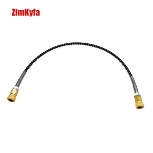 Tuyau Haute Pression PCP 80 Cm Avec Ressort - Remplissage D'air Pour Pompe - Neuf