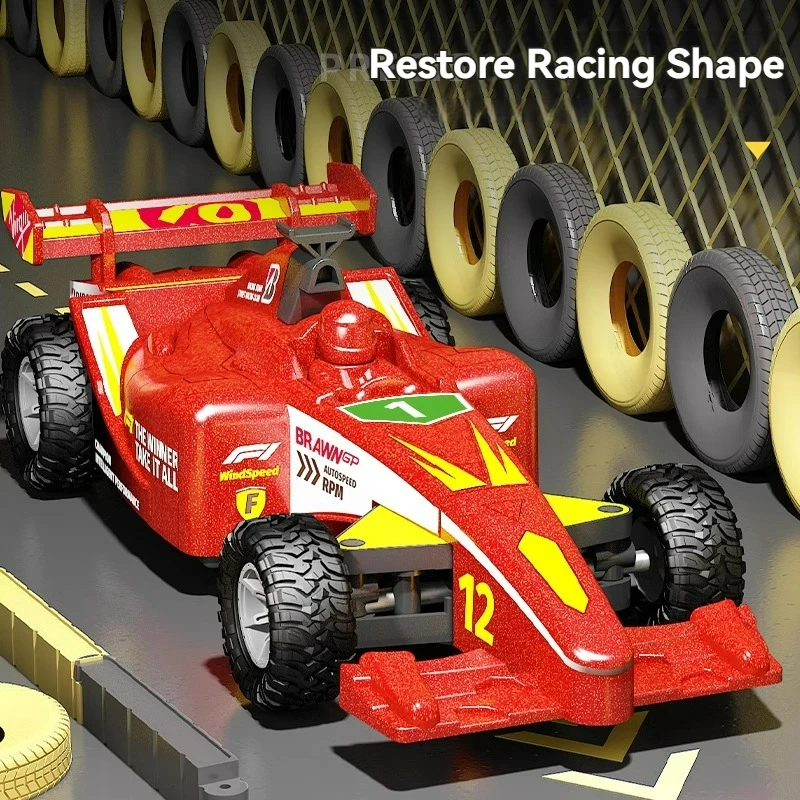 F1 RC Car Formula Remote Control Vehicle Toy Moving Racing High-Speed Drifting Sports Car 2.4G Toys for Boys Kids Birthday Gifts