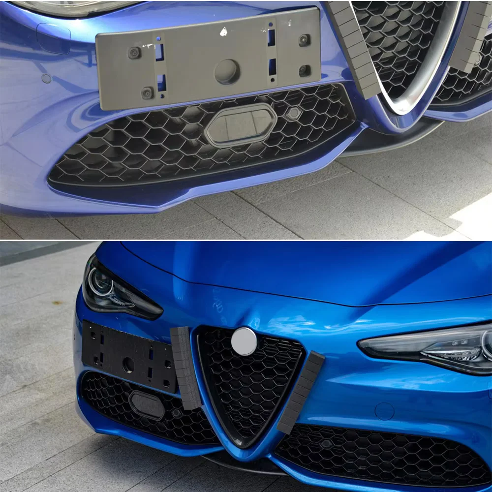 156119502 For Alfa Romeo Giulia Veloce Radar ACC Bumper Sensor Cover Car Accessories 2016 2017 2018 2019 2020 2021 2022