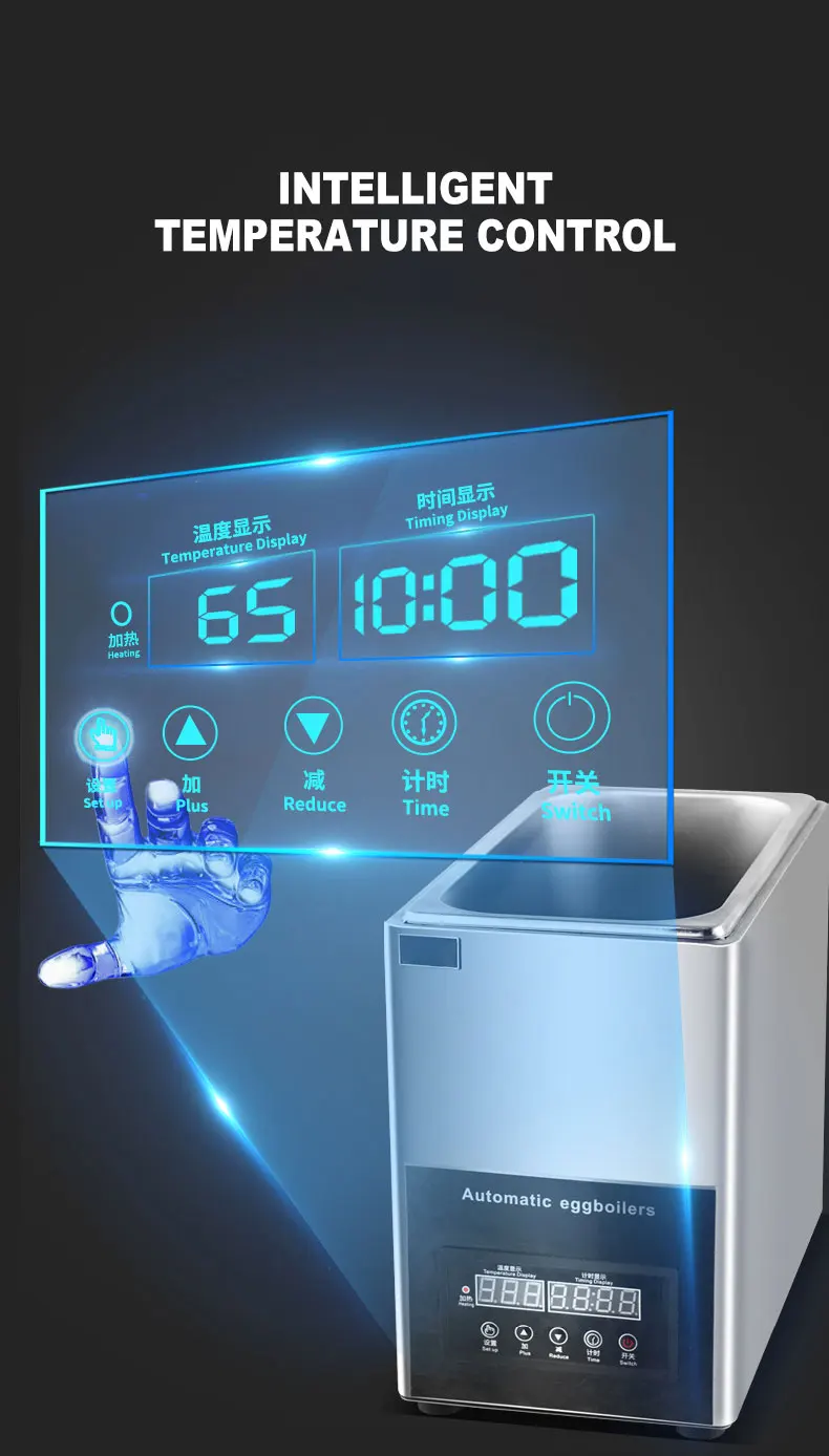 Caldeiras para ovos a vapor Smart Maquina Para Cocinar Panela A Vapor Eletrica