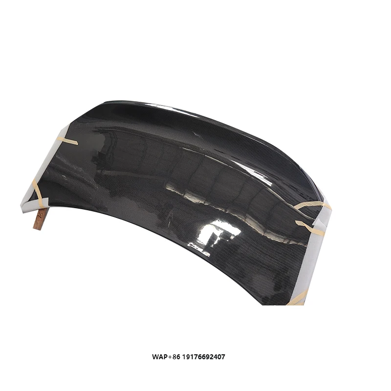 High Quality  Carbon Fiber Trunk Cover  for E92 M3 Trunk Cover Good Fitment