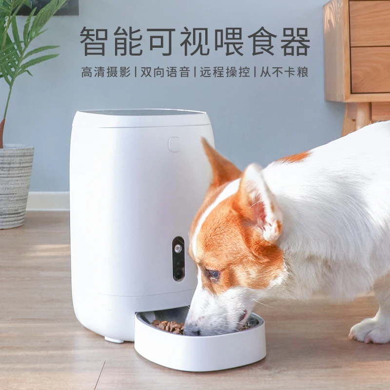 

Pet Smart Feeder Timed Cat Automatic Feeder Cat Dog Food Machine Cat Artifact Feeder