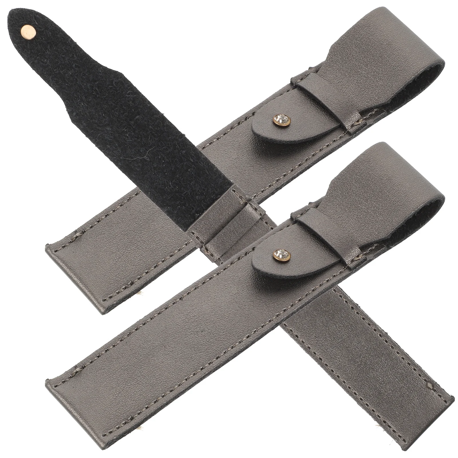 Custodia compatta per pinzette per ciglia da 3 pezzi Borsa portaoggetti compatta con chiusura magnetica in PU premium per uso professionale a casa da viaggio