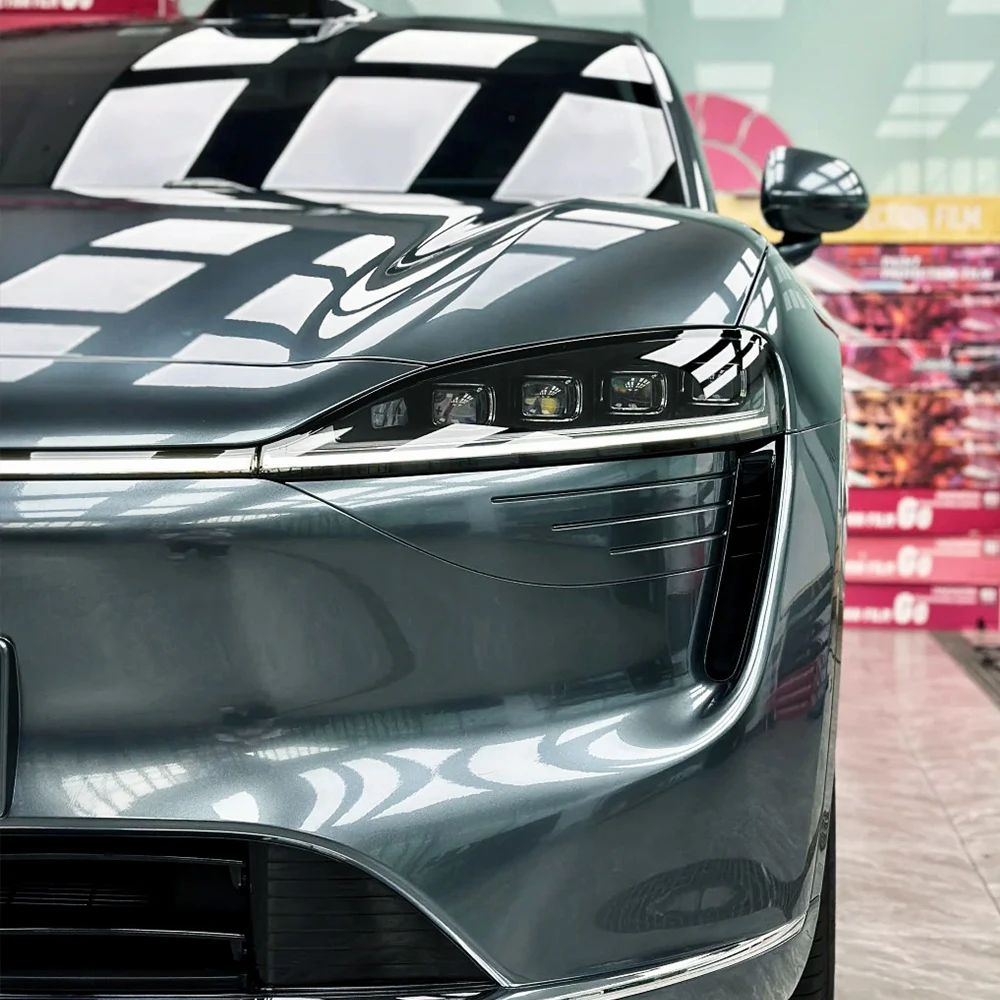 

Daytona Grey Metallice Vinyl Wrap For Car Auto Body Color Change Film PET Bubble Free Stickers Decals Auto Exterior Interior