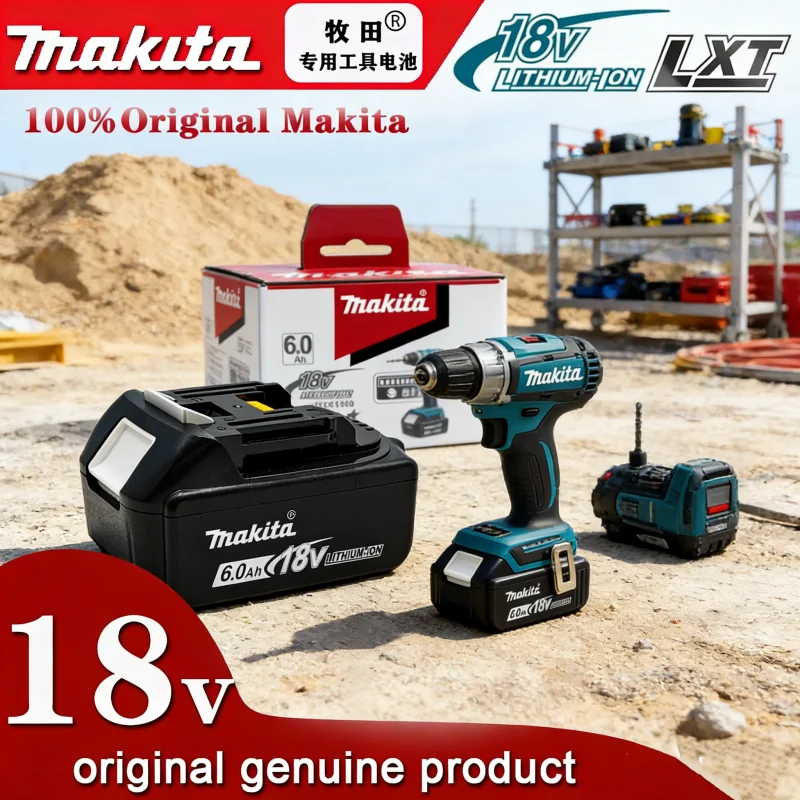

Оригинальный литиевый аккумулятор Makita 6 Ач для Makita 18 В (BL1830B, BL1850B, BL1850, BL1840, BL1860, BL1815) – замена