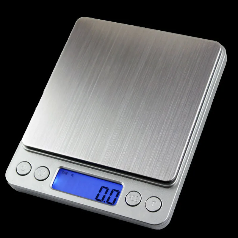 1000/2000/3000/500g High Precision Digital Scales for Gold Jewelry 0.01-1g Kitchen Measure Tools Weight Electronic Scale