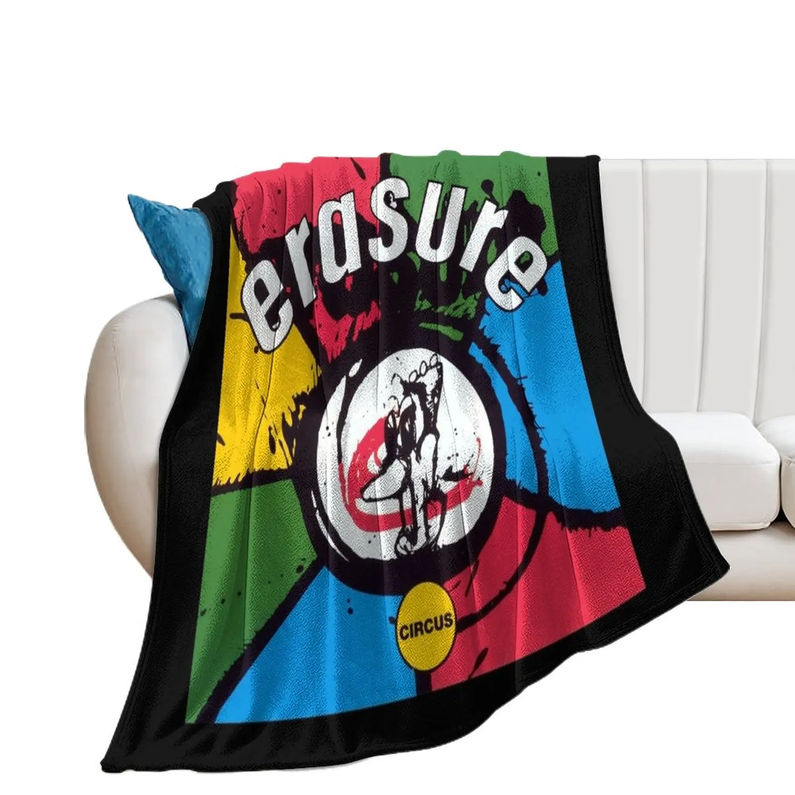 

Erasure the circus Throw Blanket Furry for winter Thermal Large Blankets