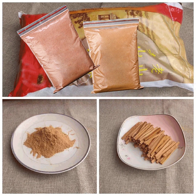 Natural Incense Bags of Old Mountain Sandalwood Strip Incense Powder Home Indoor Temple Aroma Machine Aroma Production Materials