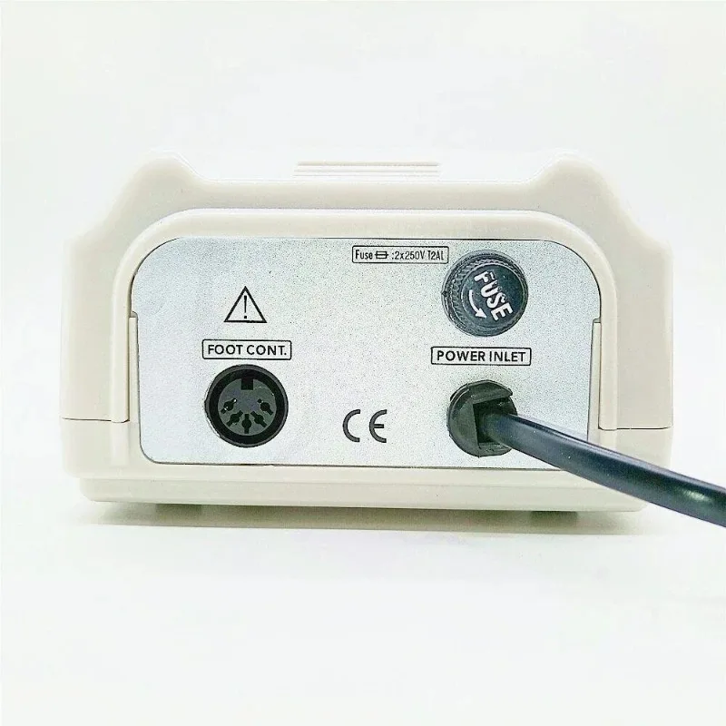 Neue Starke 207b Nagel Poliermaschine Micro Motor Ausrüstung 120II Handstück Polieren Nagel Werkzeug Kleine Gravur Maschine