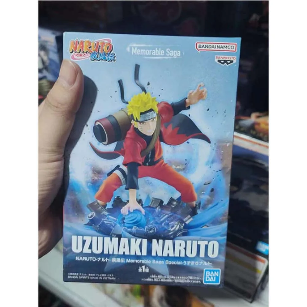 

In Stock Original BANDAI Banpresto Naruto Shippuden Uzumaki Naruto Figure Model Anime Genuine Boxed Toy