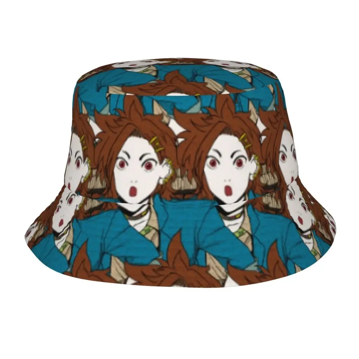 

Style Joe Tazuna Bucket Hat Woman Packable Camping Your Turn To Die Game Anime Fishing Fisherman Hats Travel Headwear Bob Hat