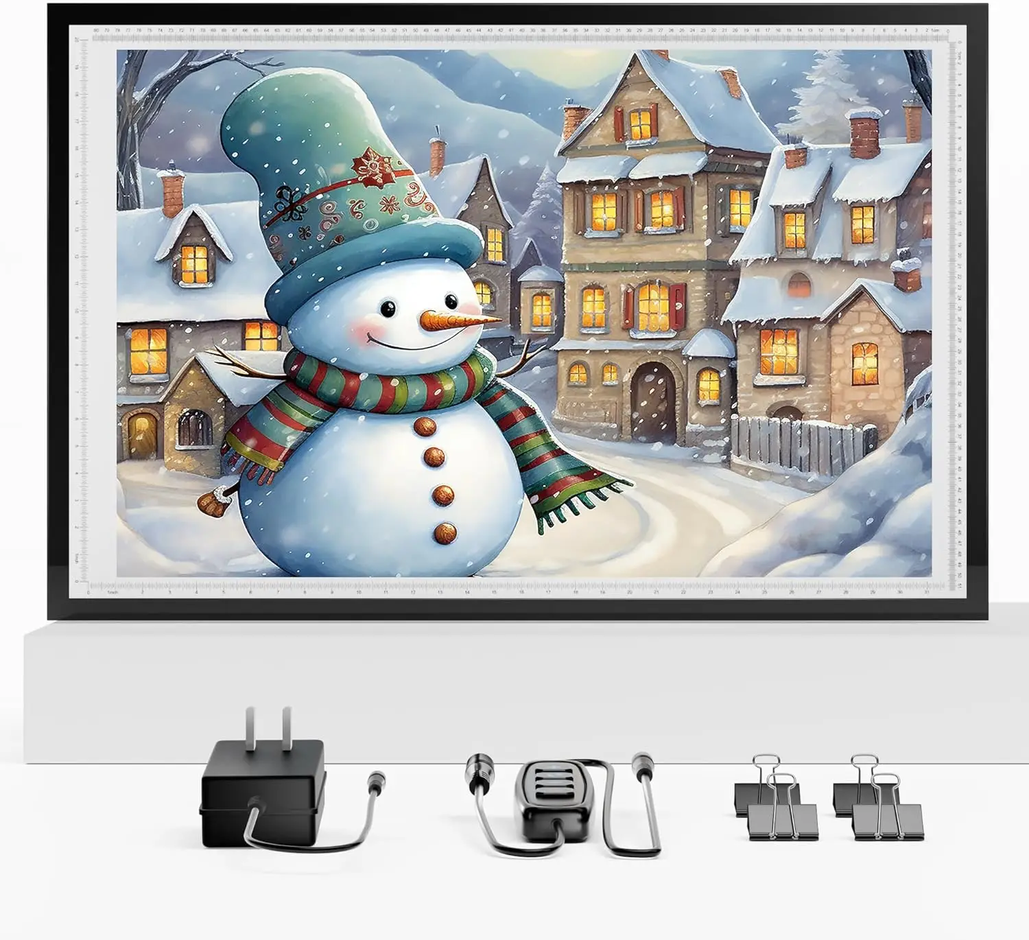 

Световой планшет для трафаретирования с 3 цветами, 10 уровнями яркости и плавной регулировкой для алмазной мозаики, рисования, скетчинга