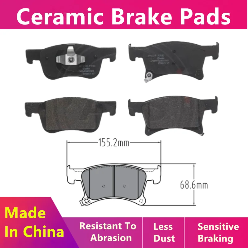 For Buick GL6 VELITE 6 Chevrolet MENLO Orlando Front Brake Pads 26225439/ Auto Parts -06031