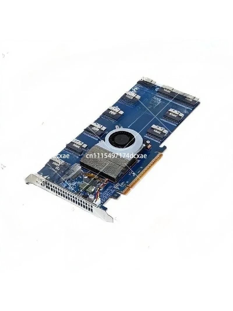 PCIe 4.0 X16 Expansion Card with SFF8654 Splitter Support, High-Speed Riser for PLX88096