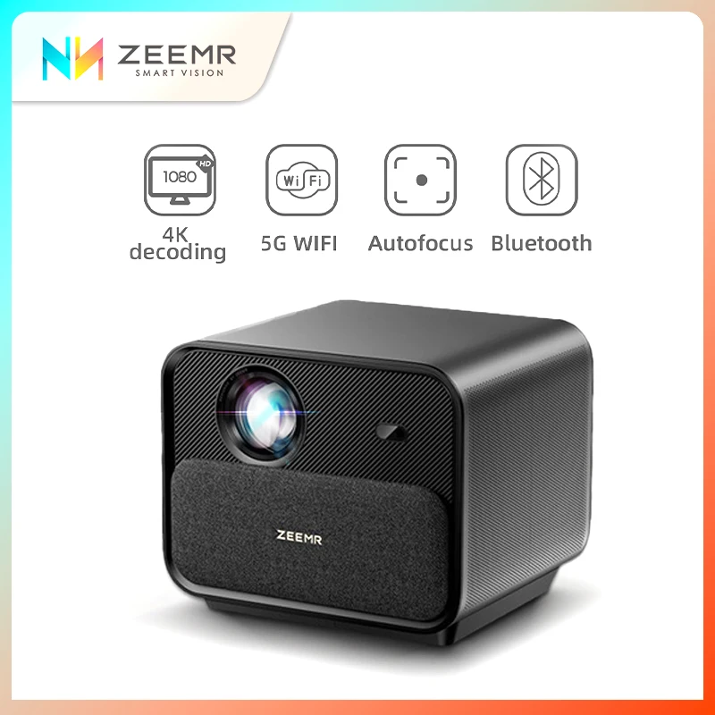 

ZEEMR Z1 Global Version Master Series 4K 1080P Full HD Autofocus 5G WIFI External BASS Visual Audio Projector For Home Theater