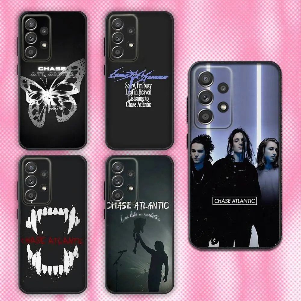 

C-Chase Atlantic Music Group Phone Case For Samsung Galaxy A13,A21s,A22,A31,A32,A52,A53,A71,A80,Soft Black Shell