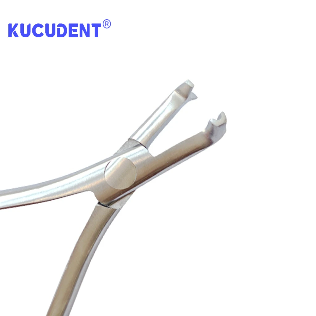 1 pc Dental Distal End Bending Plier - Orthodontic Arch Wire Cinch Back Forceps for NiTi Wire Bending & Stainless Steel Tool view 5
