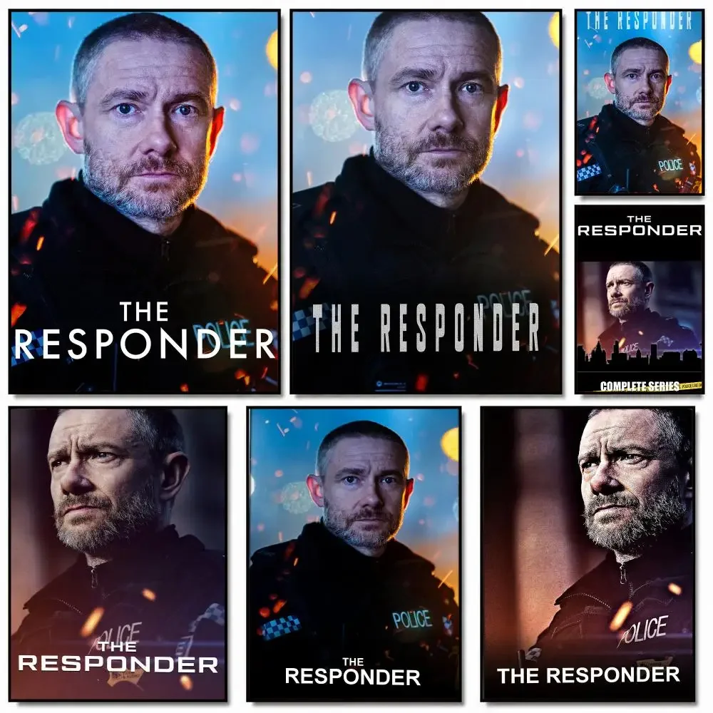 tv series T-The Responder-R Painting Calligraphy Artwork for Home Bedroom Office Wall Decoration Gift