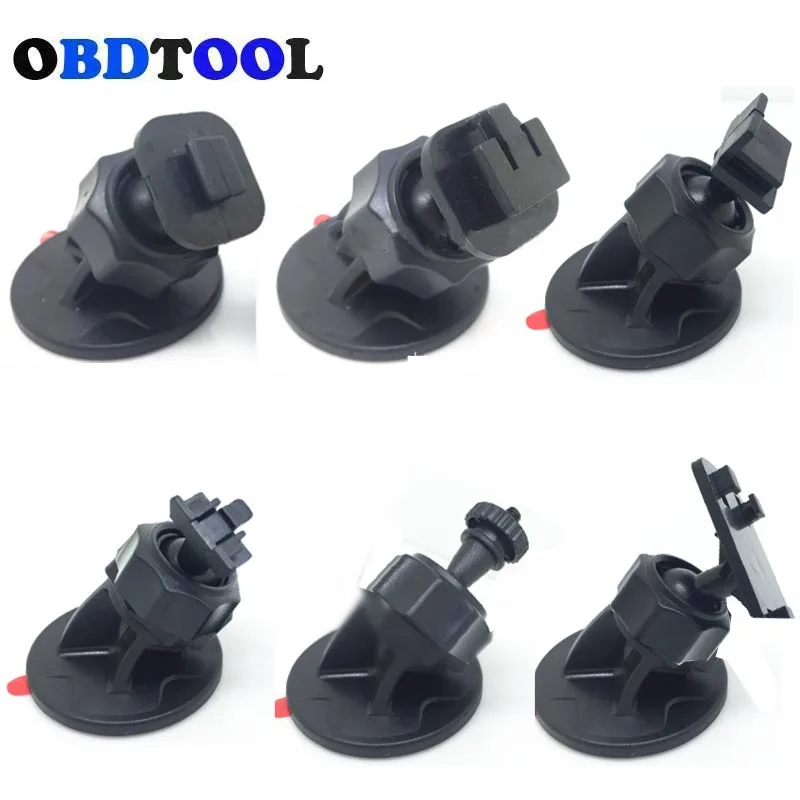 7 Types Ball Option DVR Camcorder Holder Mount Adhesive Sticker Base for Auto GPS Recorder DV Dashcam Bracket Cameara Mini Stand