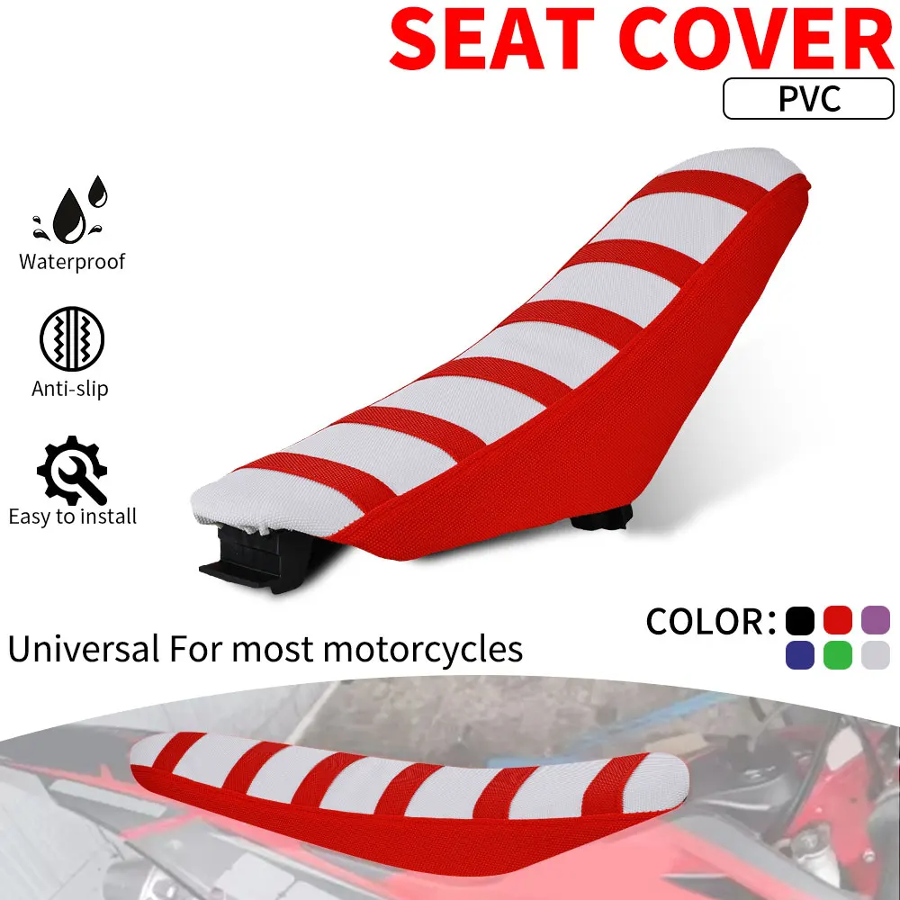 

Чехол на сиденье из ПВХ, чехол для подушки сиденья, аксессуары для мотоциклов, водонепроницаемый универсальный чехол для Honda KTM Yamaha Surron CRF EXC YZ Dirt Bike