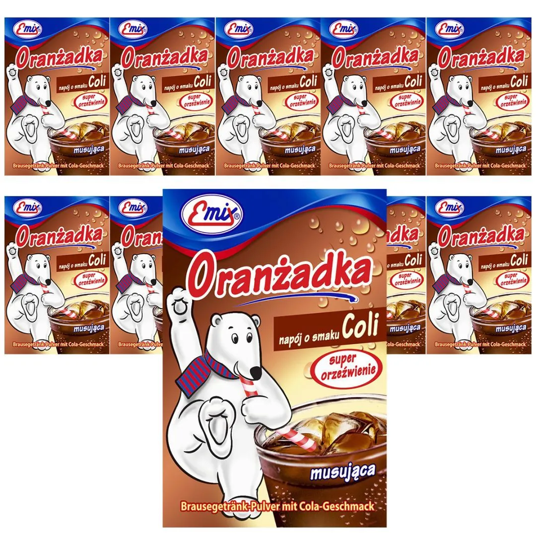 Emix oranżada o smaku coli 16 g x10 sztuk