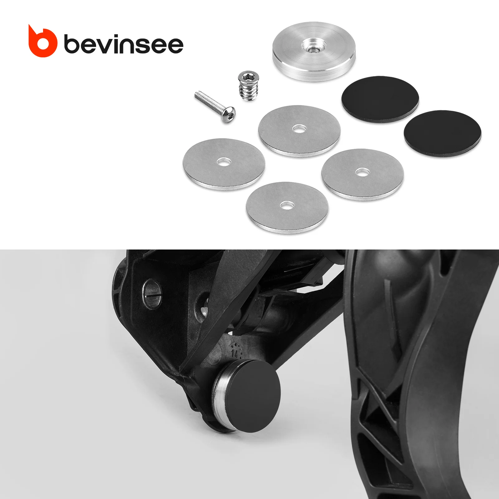 BEVINSEE Adjustable Clutch Stop for VW for Golf MK7 MK6 MK8, for Audi A3 8P/8V TT/TTS /TTRS 8J for Polo 6R 13, Replace 1J0721381