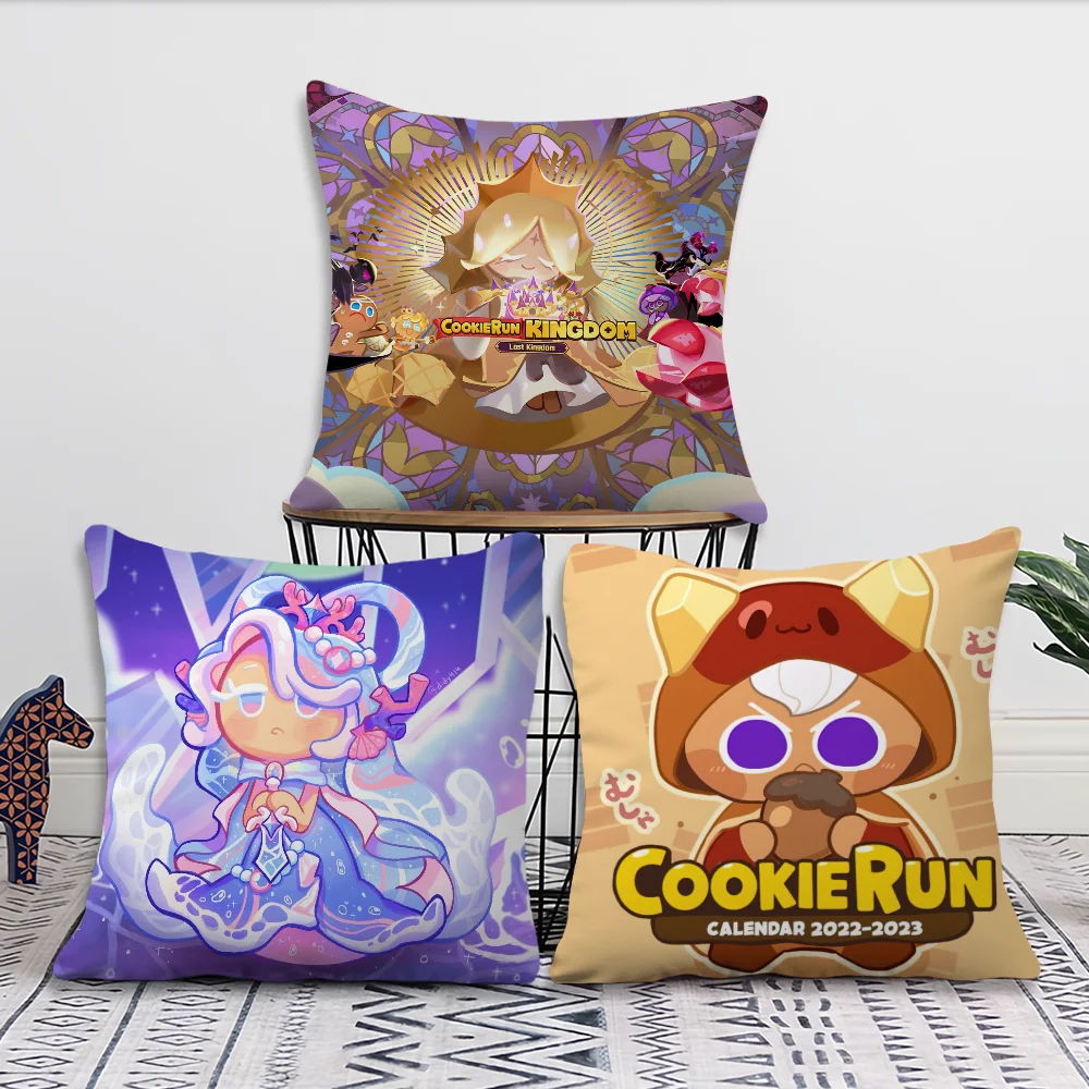 

Game C-Cookie run K-ingdom Decoration Room Home Sofa living Office Car Nordic Simplicity Pillow Cover