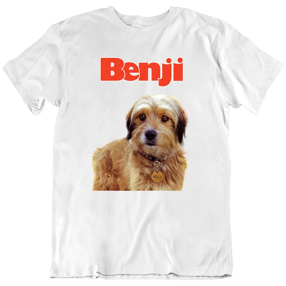 Benji Golden Friendly Dog Actor Movie 1974 Retro T Shirt New