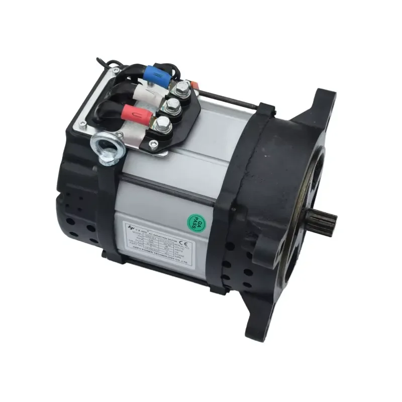 4.28KW AC Traction Drive Motor HPQ4.28-4/YDQ4.28-4 for 5 Ton Hangcha Electric Tractor Forklift Spare Parts