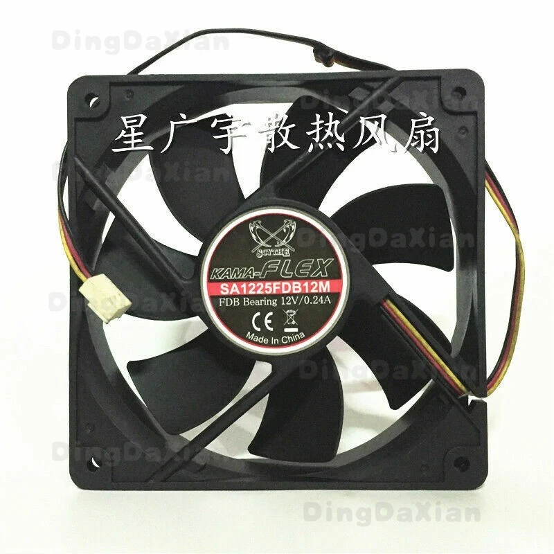 

Вентилятор охлаждения корпуса D 1PC для SONY FLEX SA1225FDB12M 12V 0.24A 12025 12CM