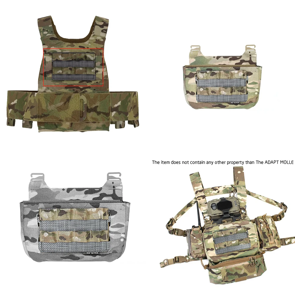 PEW TACTICAL Ferro Style ADAPT MOLLE Panel DOPE Front Panel FCPC FCSK