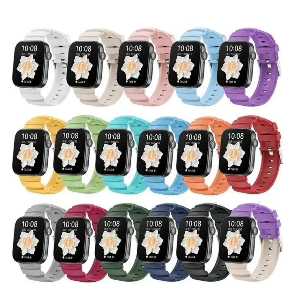 Силиконовый спортивный ремешок для часов Huawei Watch Fit 4 Pro Fit3 4, сменный браслет Correa для часов Huawei Watch Fit 3 4, ремешок