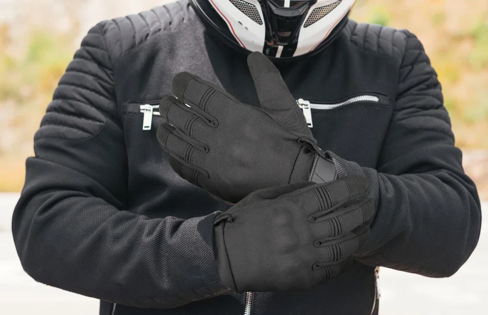 Winter Warme Motorrad Vollfinger Handschuhe Touchscreen Motorrad Motocross Radfahren Reiten MTB Winddicht Nicht-slip Schutz Getriebe – Detail 3