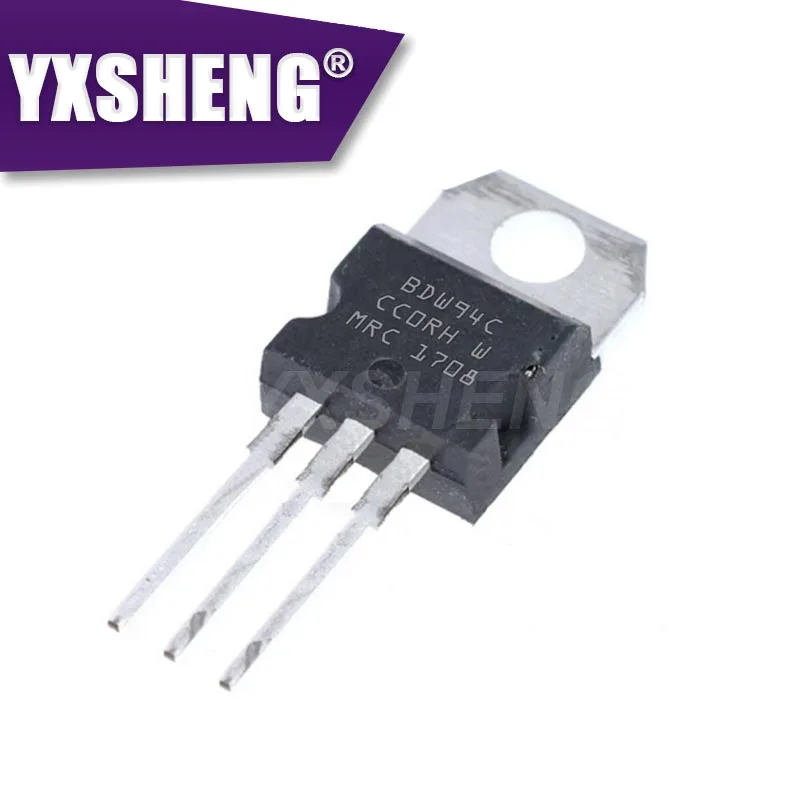 10PCS BDW93C BDW93 TO-220 BDW94C BDX33C BDX34C BDX53C BDX54C TO220 BDW94 BDX33 BDX34 BDX53 BDX54 Darlington Transistor Chipset