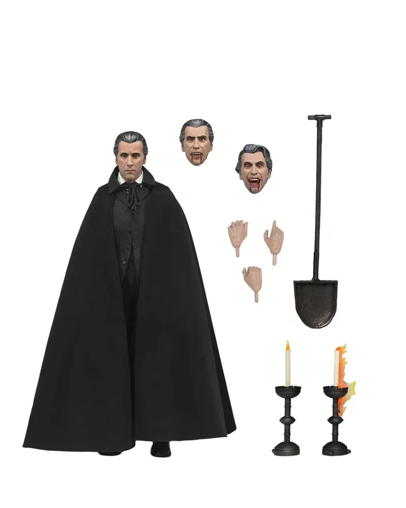 New Neca 07000 Figure Universal Monsters Count Dracula 1958 Edition Action Figure Collection Model Statue Toy Christmas Gift