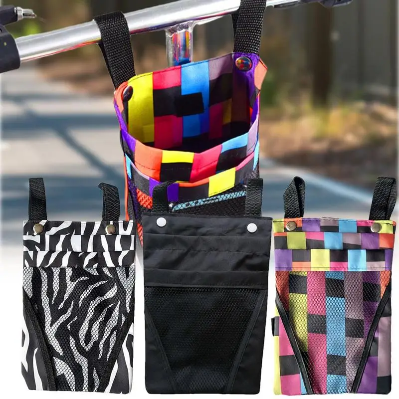 Bicycle Storage Bag Waterproof Cycling Front Storage Bicycle Bag Mobile Phone Holder Bike Basket Motorcycle Accessories