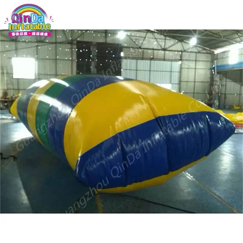 China Manufacturers Air Bouncer Inflatable Trampoline, Inflatable Water Blob Inflatable Water Catapult,Jumping Air Bag
