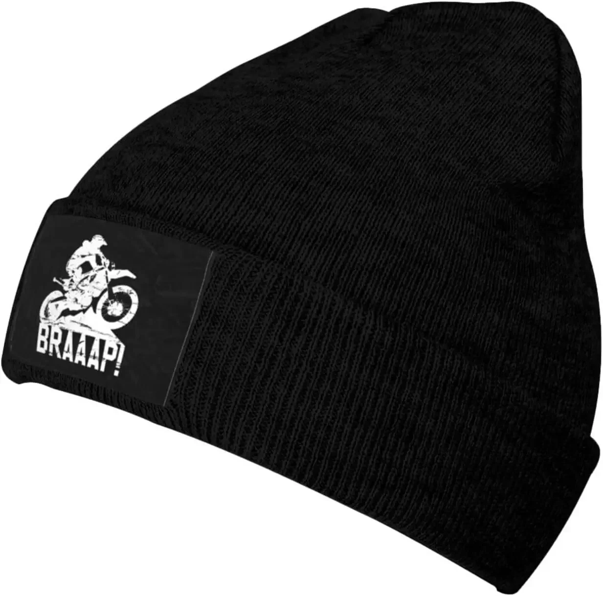 Motocross_Hip Braap Knitted Hat Woolen  Warm Fashion Outdoors Caps Unisex