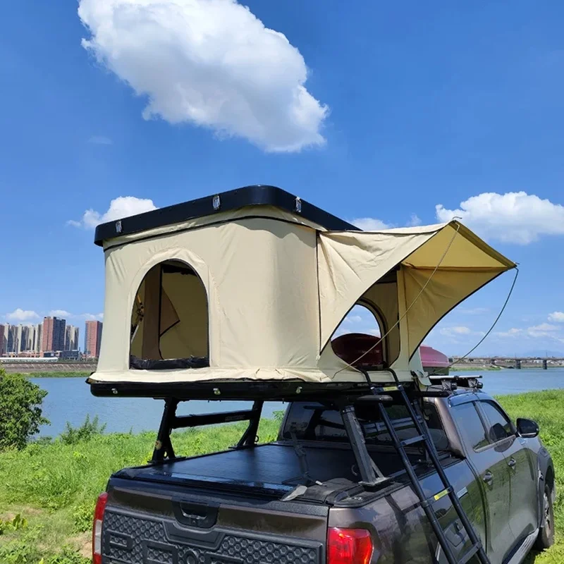 High Quality Pop Up Roof Top Tent Truck Bed Camping Tent 4x4 Offroad Fit For Tundra Ram Frontier D-max Triton L200 Ranger Maveri - view 3