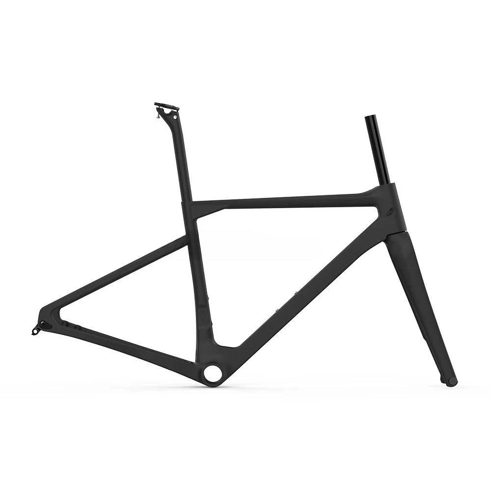 Factory Hot Selling in Stock Customizable Carbon Fiber Bicycle Frame Road Bike Frame 700C