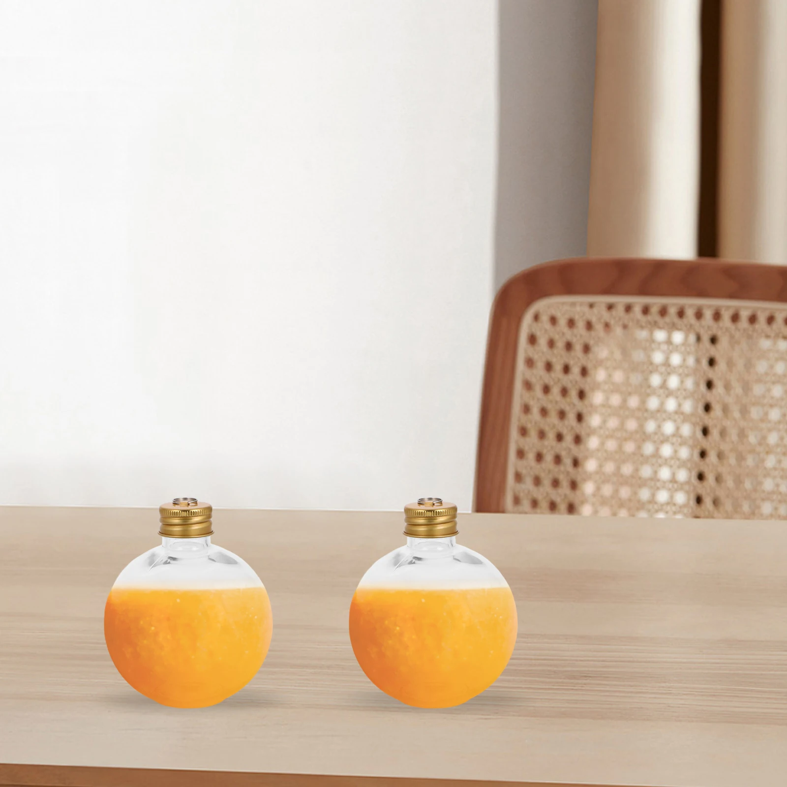 

bulb shaped bottle beverage packing bottles airtight juice bottles portable milk bottles anti-leak coffee bottles