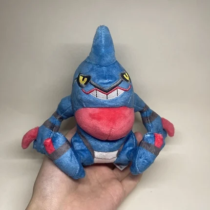 2022 New Original Pokemon Fit Toxicroak Plush Toys Dolls Anime Soft Stuffed Toy Gifts For Children