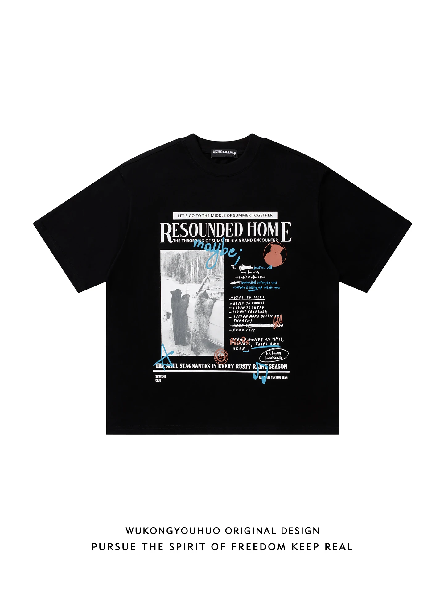 

Летняя модная футболка с коротким рукавом и круглым вырезом, с принтом, износостойкая, повседневная, для пар, молодежная, стильная.