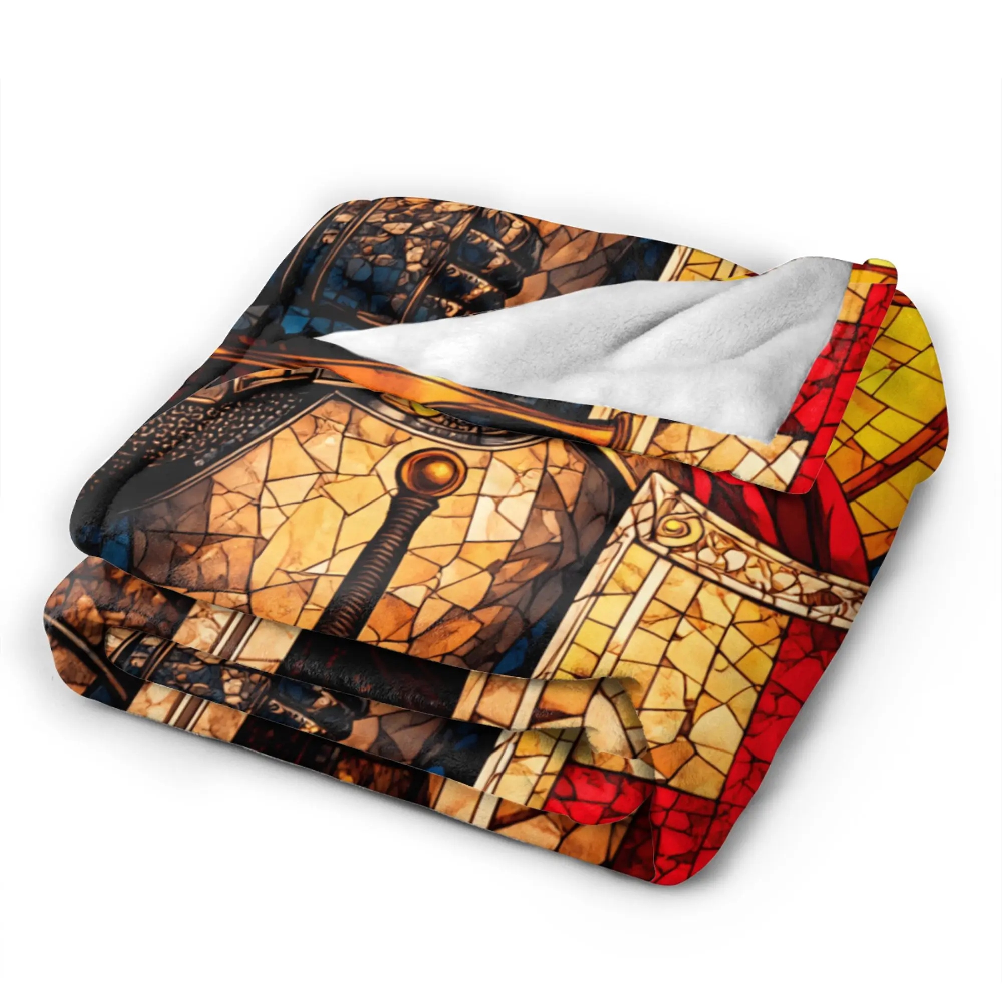 لينة بطانية الاطفال نزهة تمبلار الدم فارس الشرف الصليبية المقدسة رمي بطانية الفانيلا المفرش للمنزل ديكور أريكة غطاء سرير #4