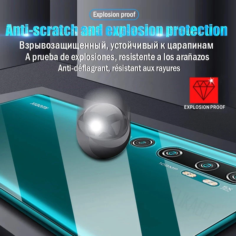 Back Hydrogel Film For Xiaomi Mi 11 10 Ultra Note10 9 8 9T 10T Pro Lite Full Cover Screen Protector for POCO X4 X3 M4 M3 Pro GT