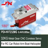 JX Servo PDI-HV7232MG 32KG High Precision HV Metal Full CNC Digital Coreless Standard For RC Helicopter DIY Accessories